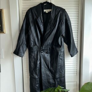 Architect Black Leather Women's Jacket